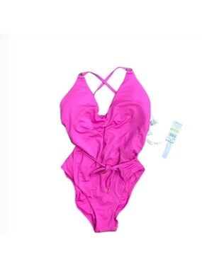 Trina Turk Monaco Convertible One-Piece Swimsuit, NWT